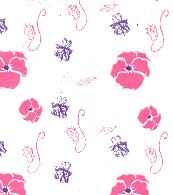 PURPLE, WHITE & PINK