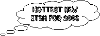 Cloud Callout: Hottest new item for 2006