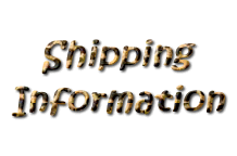 Shipping
Information