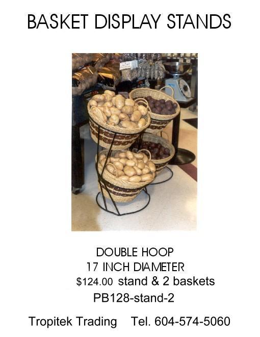 wire stand with PB128 basket